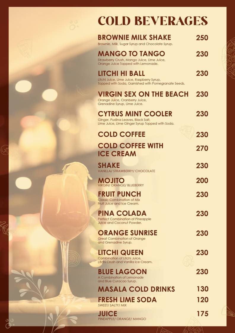 Sahbhoj - Pure Veg Restaurant menu