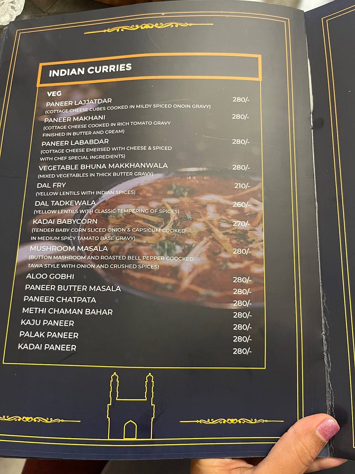Shahi Zaiqa menu