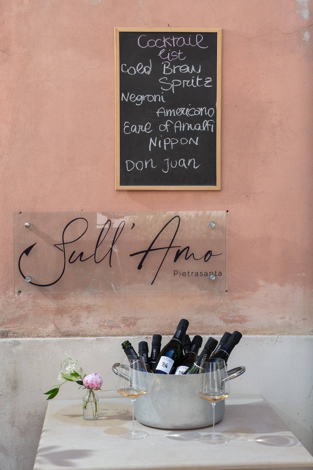Menu di Sull'Amo Pietrasanta 