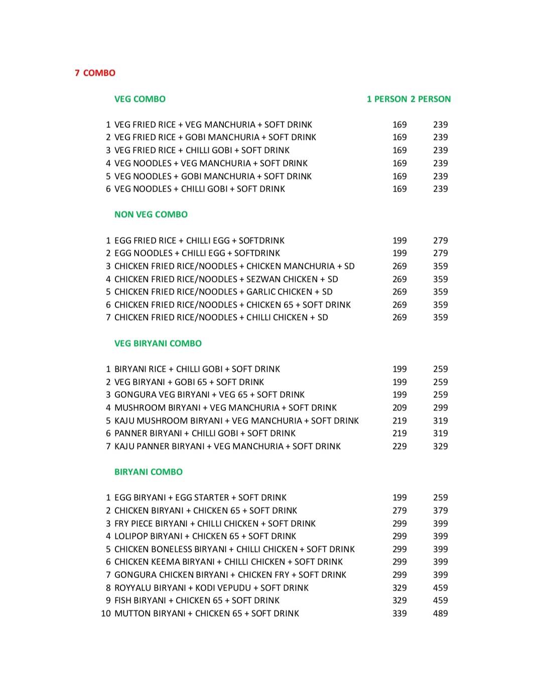 Tasty Affairs : Restaurant Near Me menu