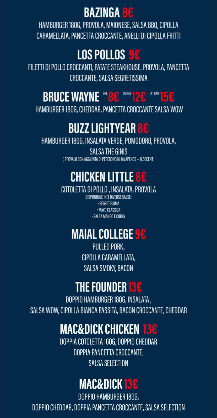 Menu di The Ginis 
