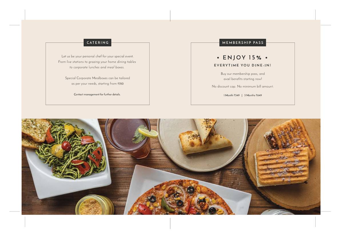 Tiny Tuscan Cafe Galleria Market menu