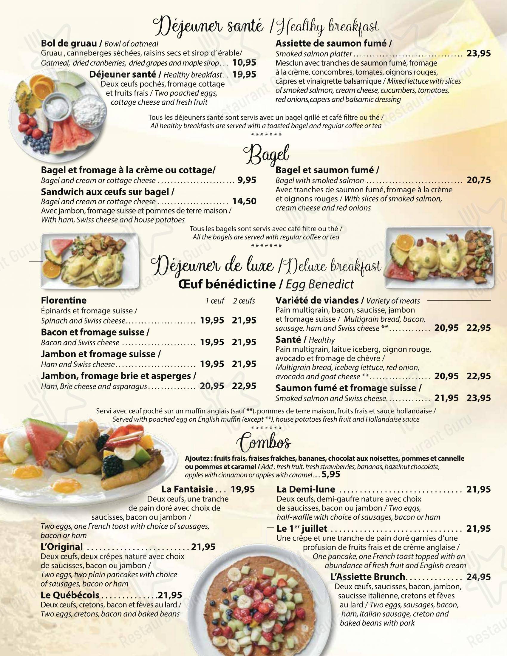 Découvrez le menu pour Restaurant Tuscanos