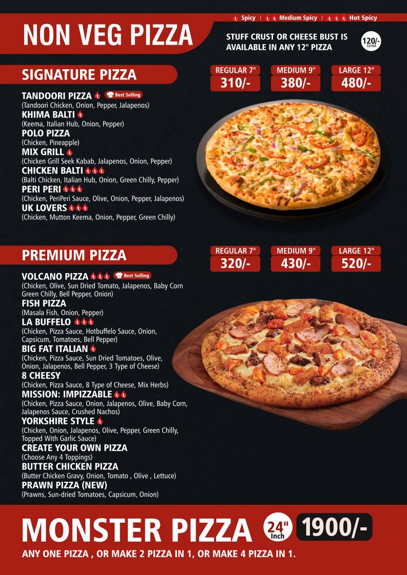 UK Cafe & Desserts menu