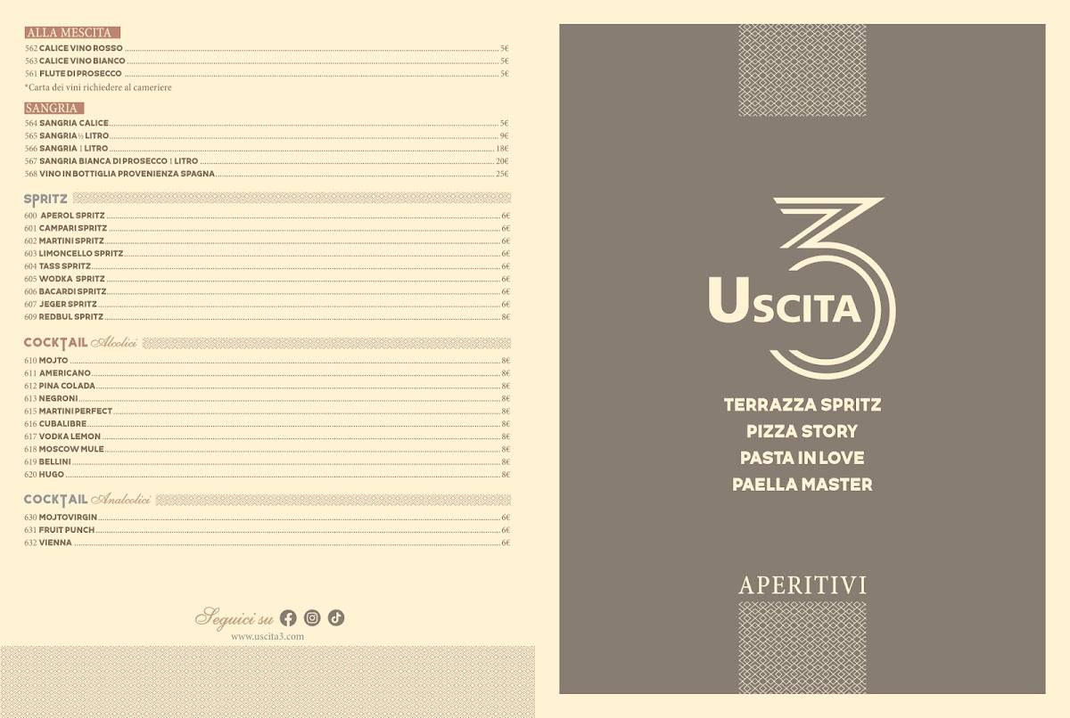Menu de Uscita 3 Bistròrante