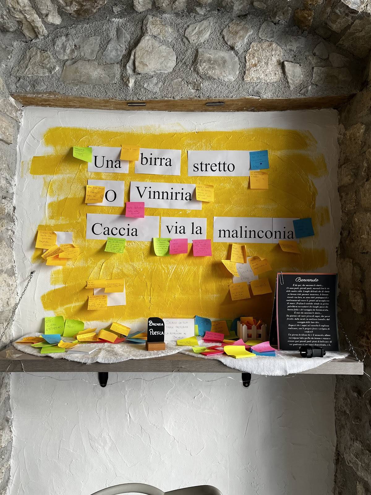 Menu di Vinirìa Di Andrea Purpura 