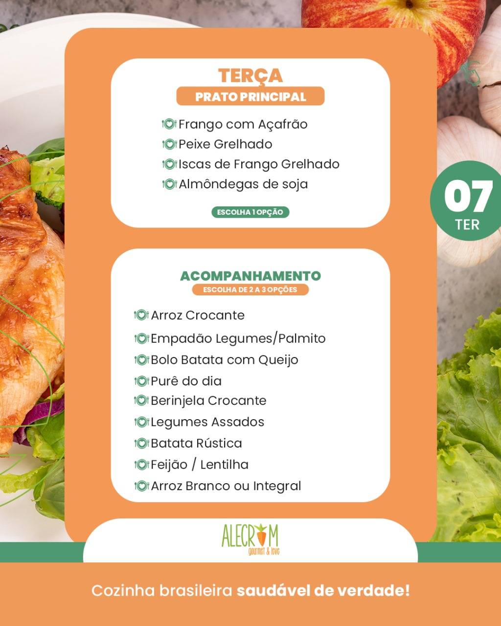 Restaurante Alecrim cardápio