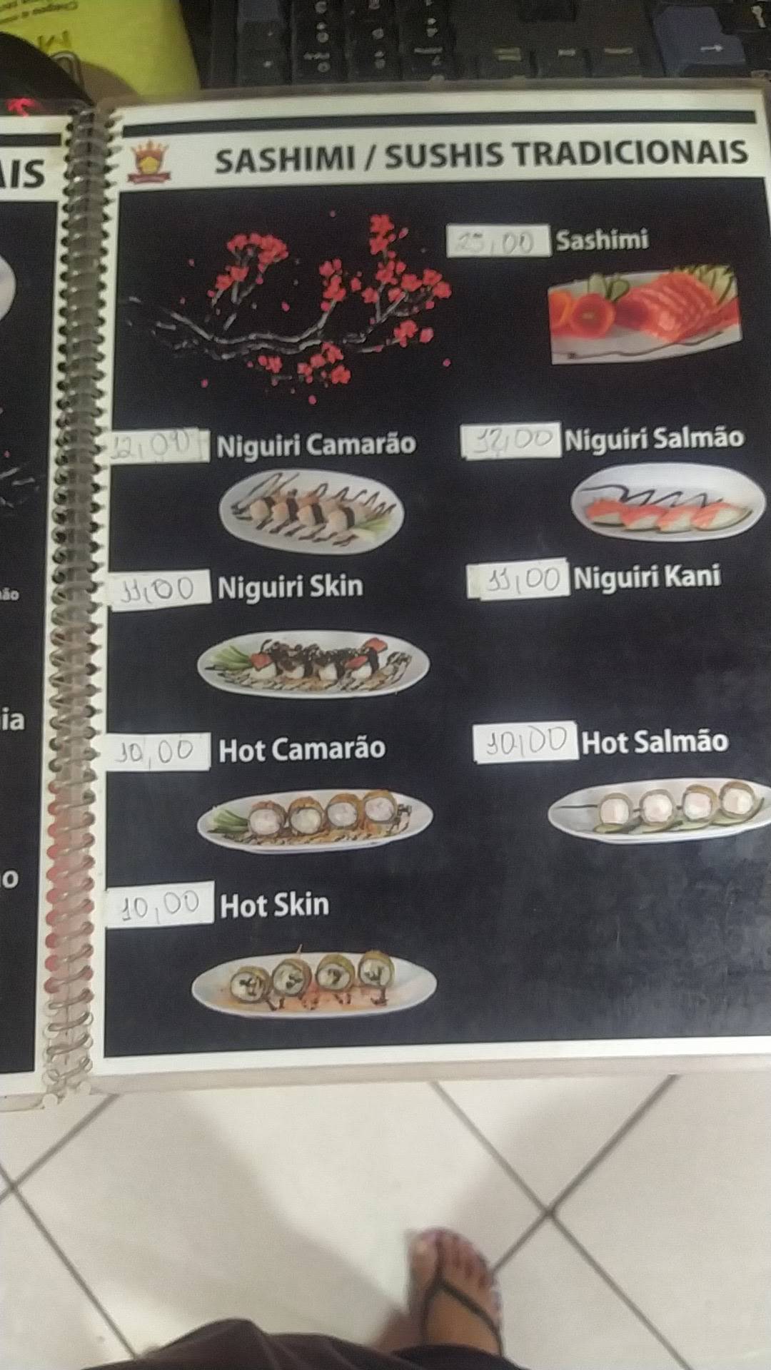 Restaurante Império Chinês cardápio