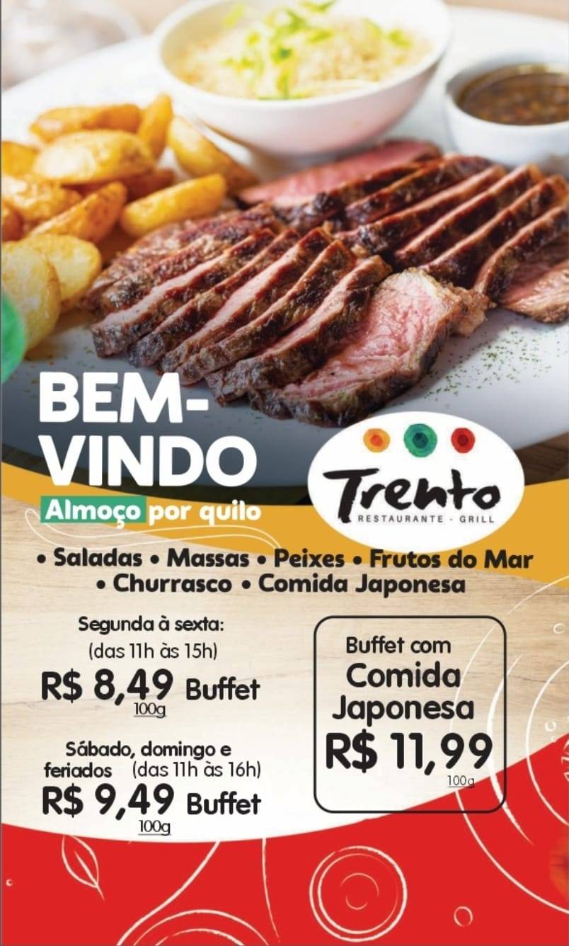 Restaurante Trento cardápio