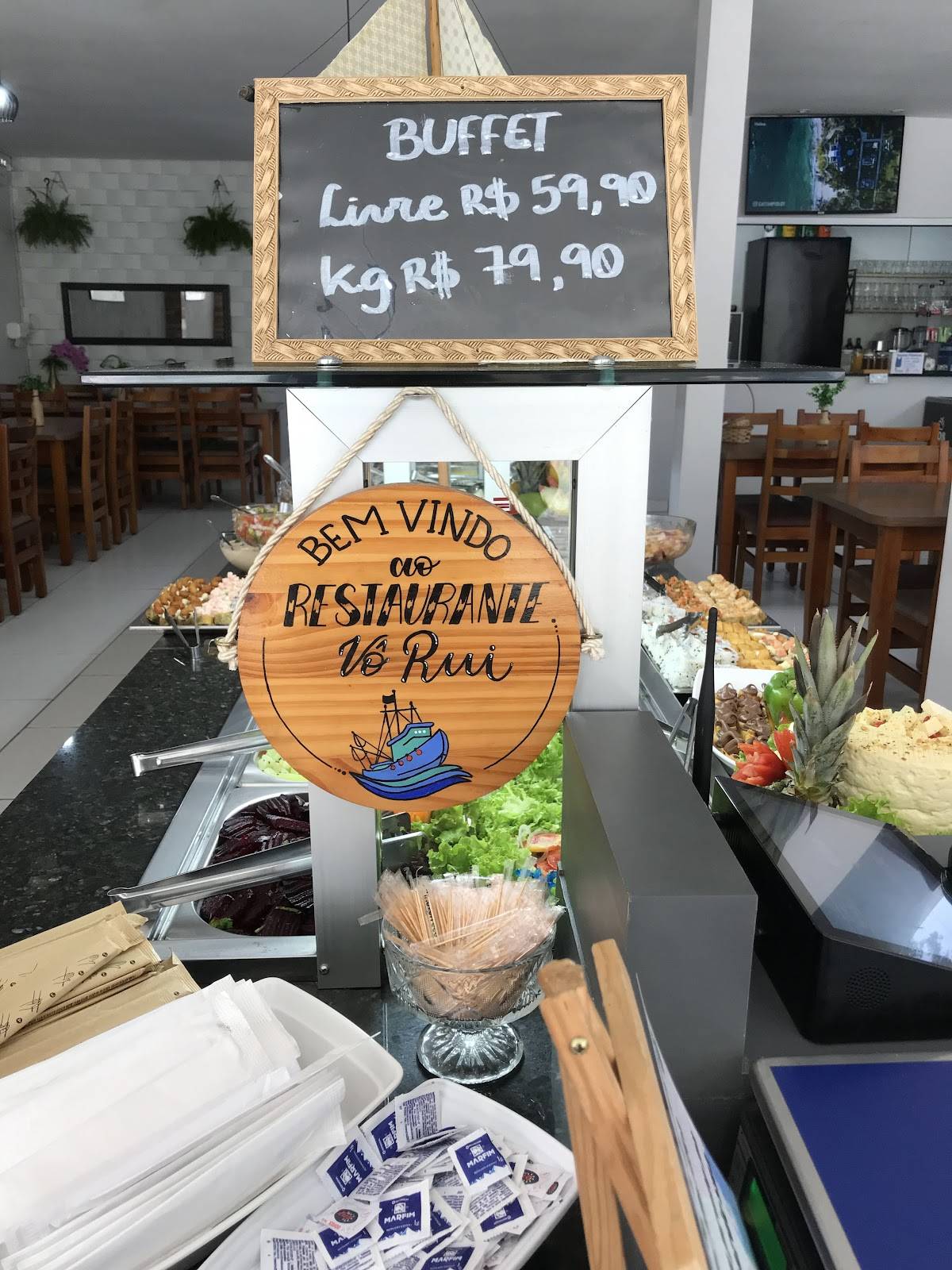 Restaurante Vô Rui cardápio