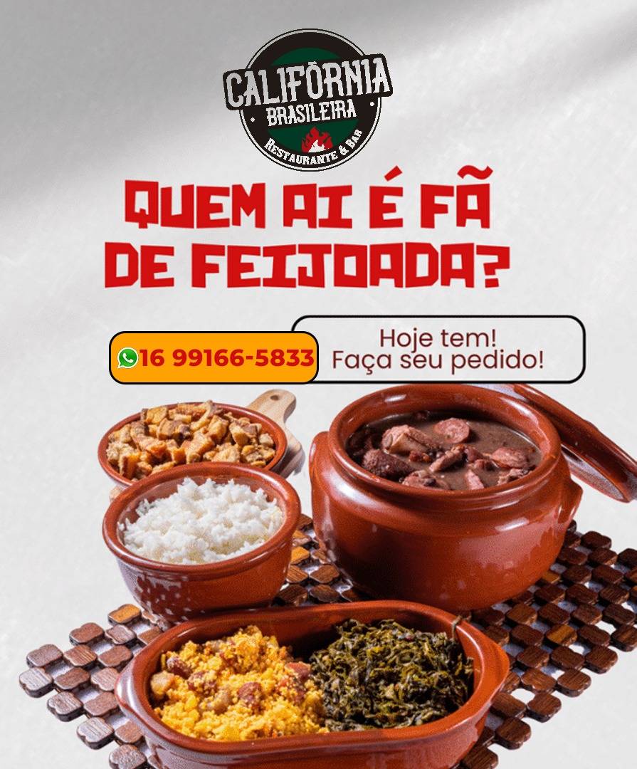 Restaurante & Marmitaria Califórnia Brasileira cardápio