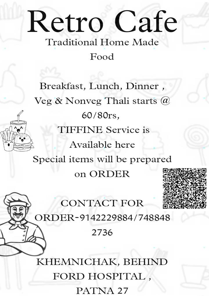 Retro Cafe & Dine menu