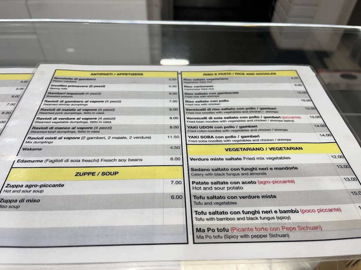 Menu di Rice Go Asian Take Away 