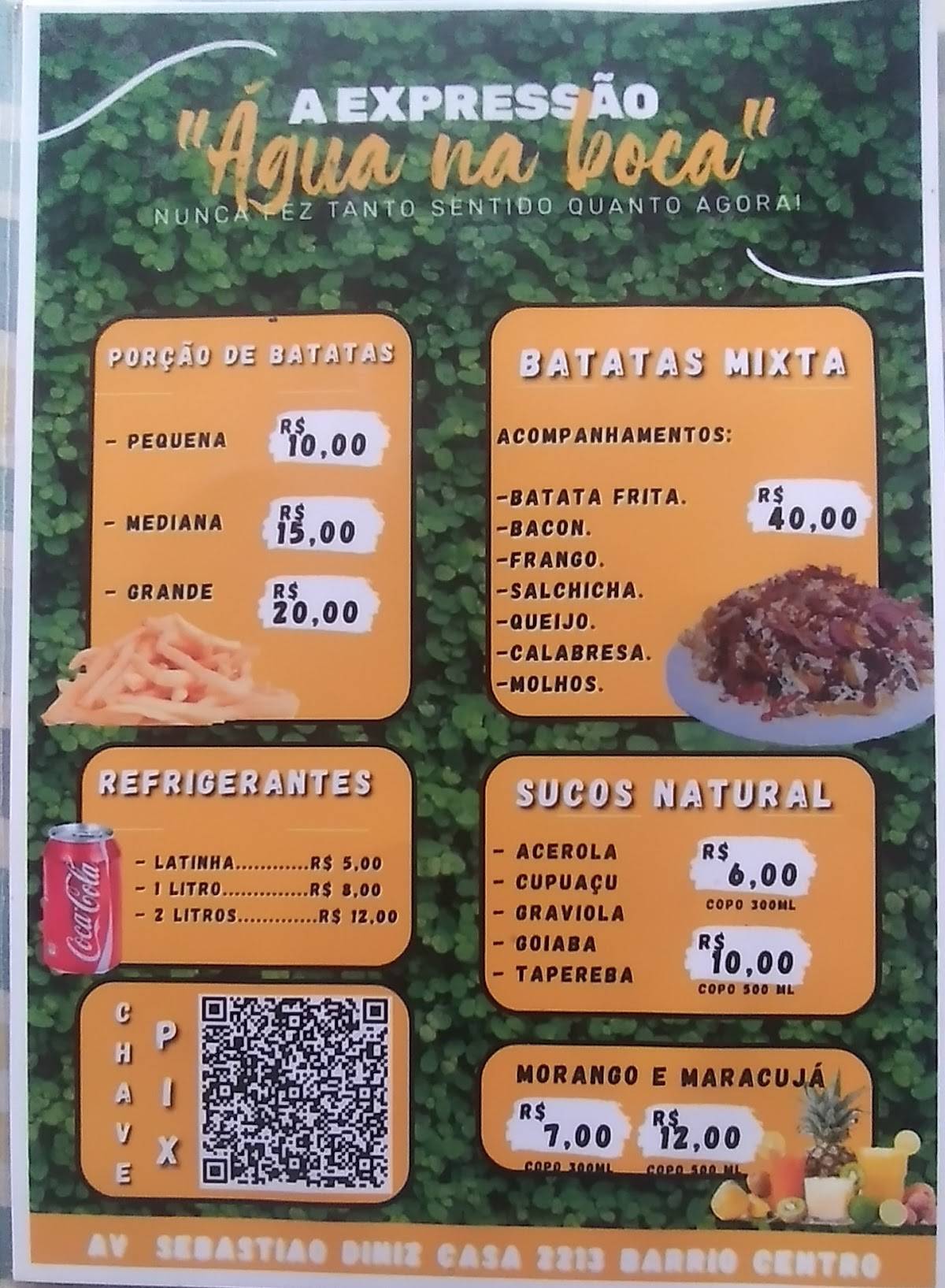 Riko Sabor cardápio