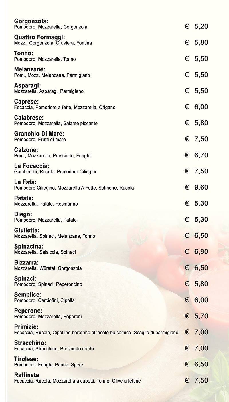 Menu di Rio 