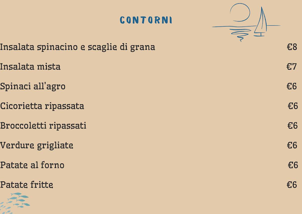 Menu di Ristorante Banchina 63 