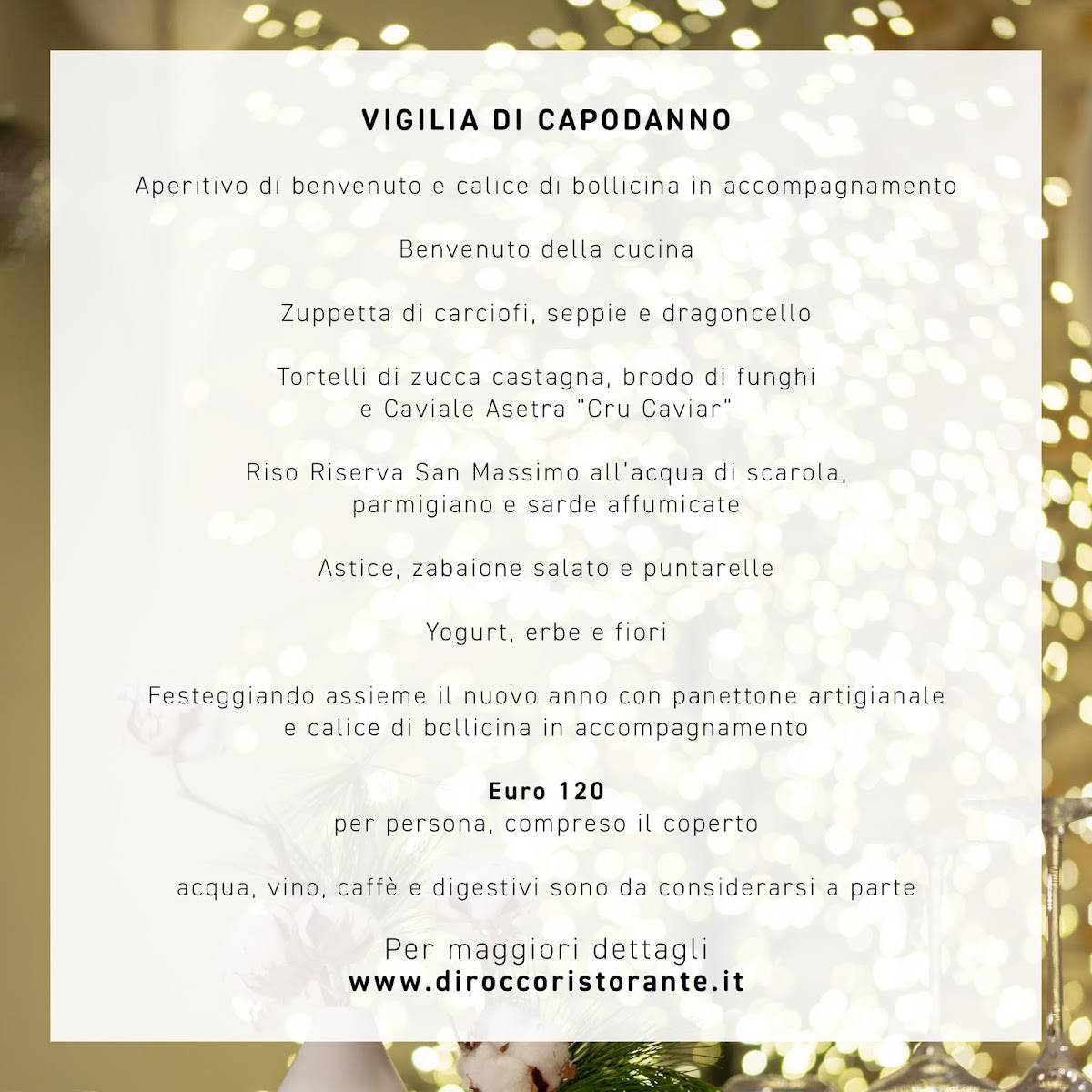 Menu di Di Rocco Ristorante 