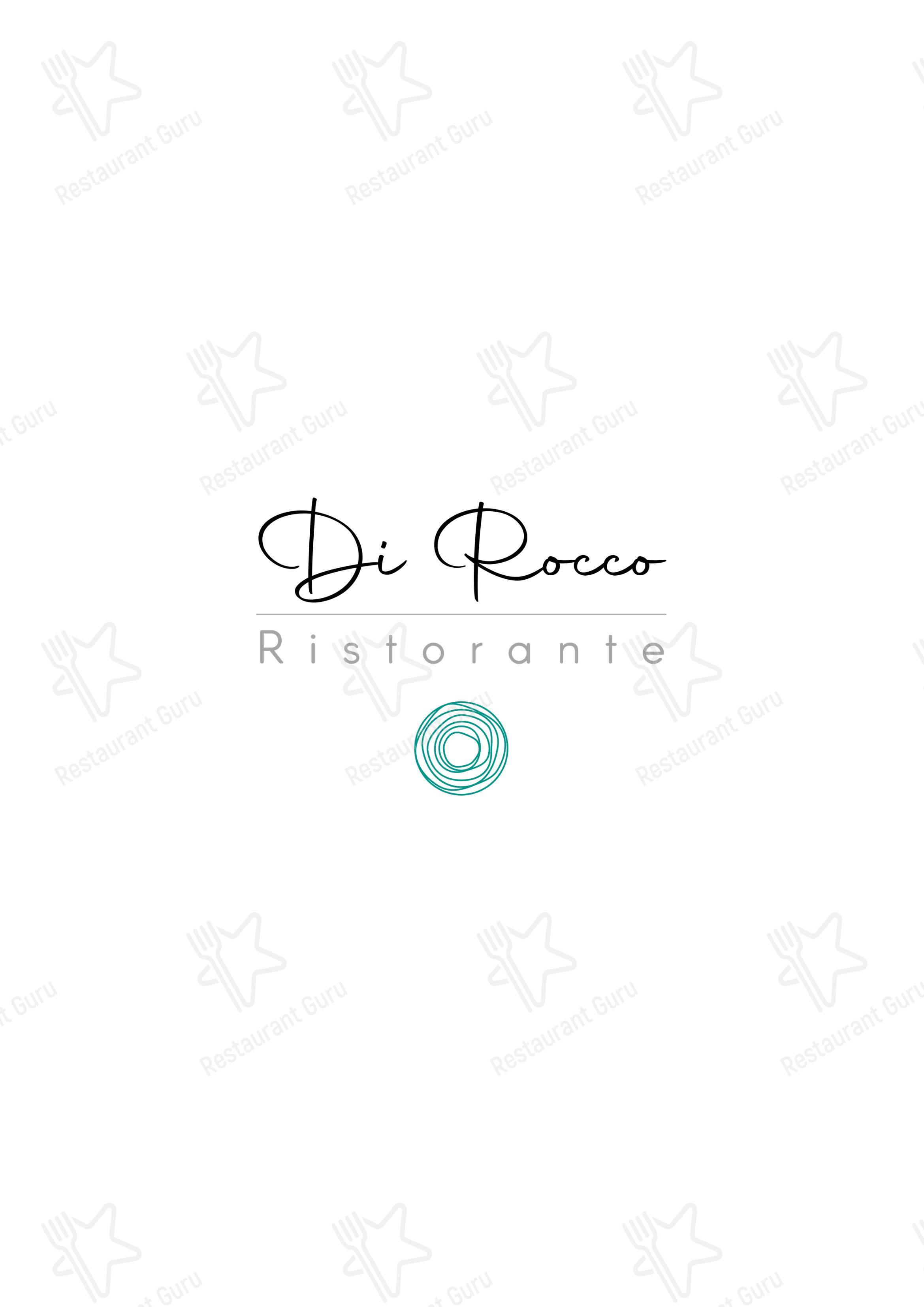 Menu per Di Rocco Ristorante in Noale