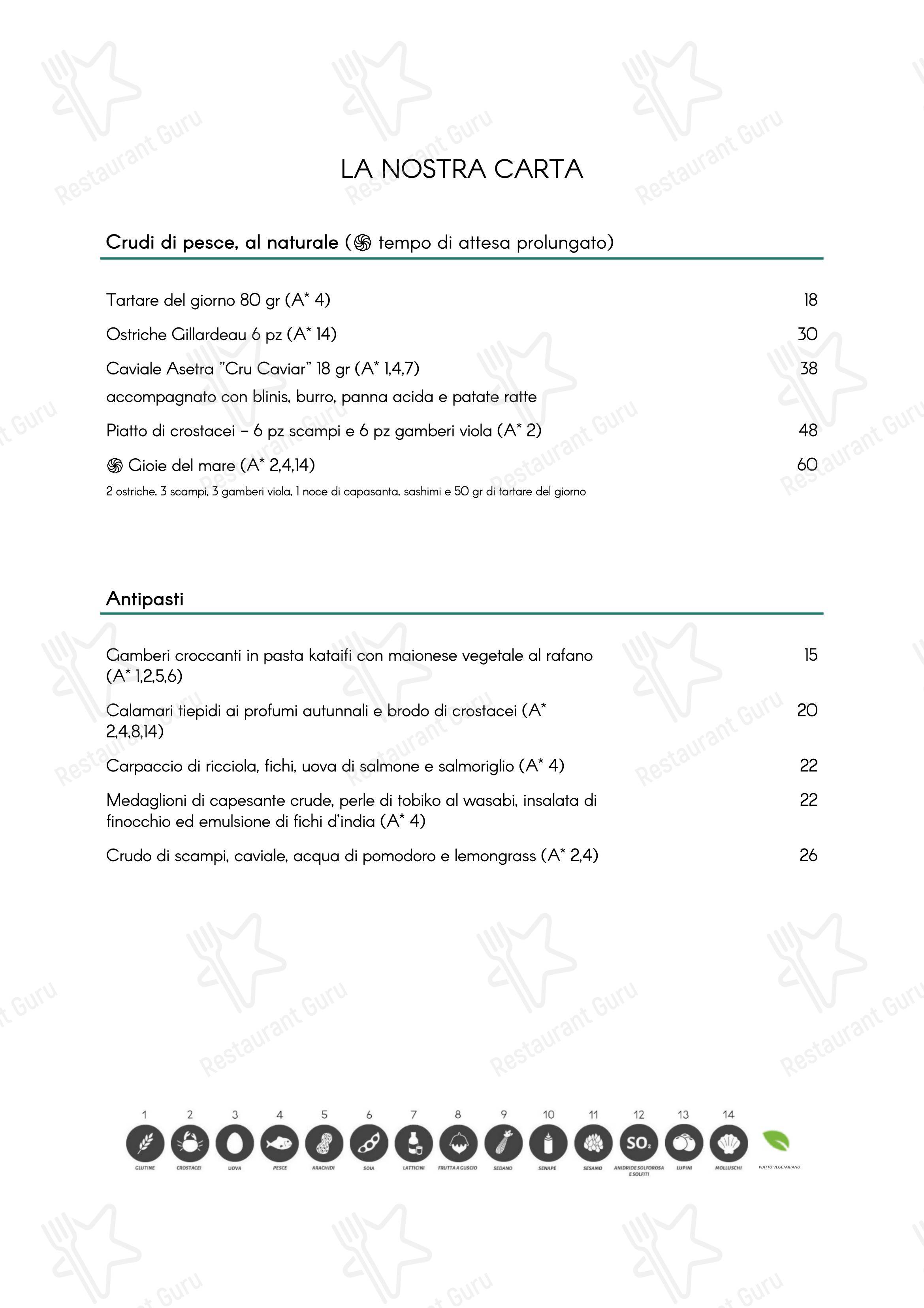 Menu per Di Rocco Ristorante ristorante