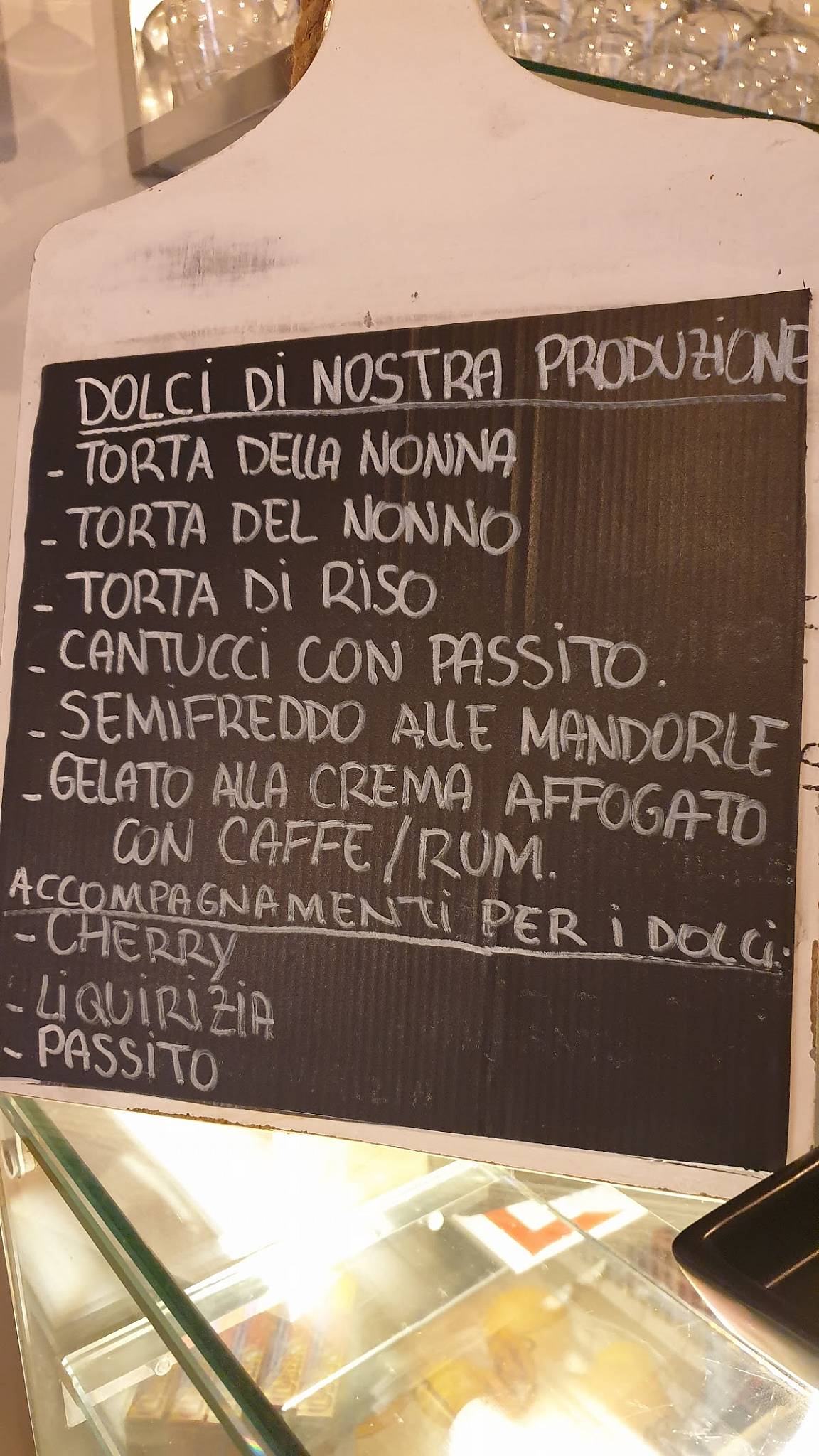 Menu di Ristorante Civico 1 