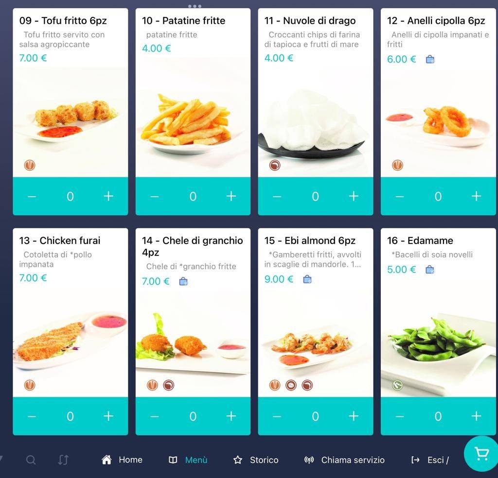 Menu di Ristorante Giapponese Tokyo Empoli 
