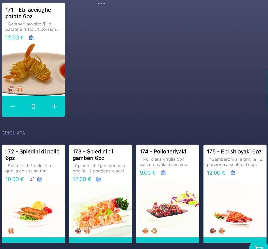 Menu di Ristorante Giapponese Tokyo Empoli 