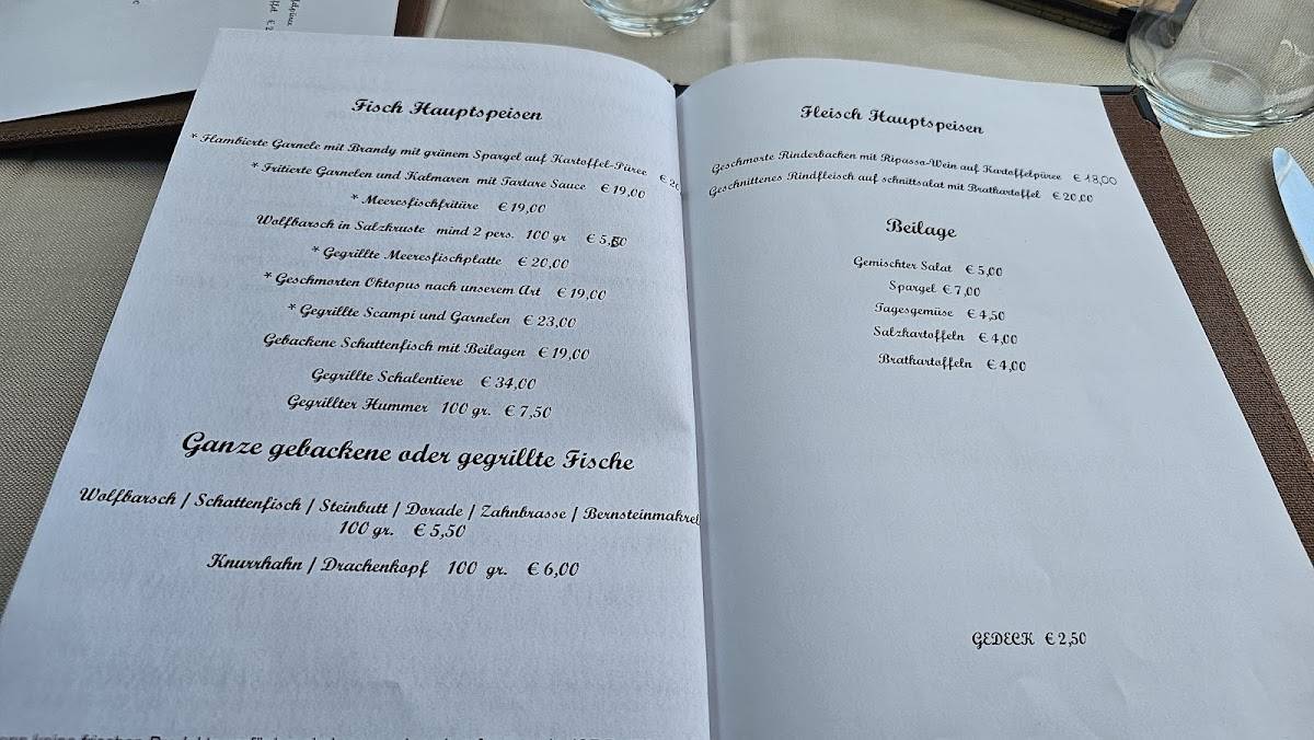 Menu di Ristorante Giuly 