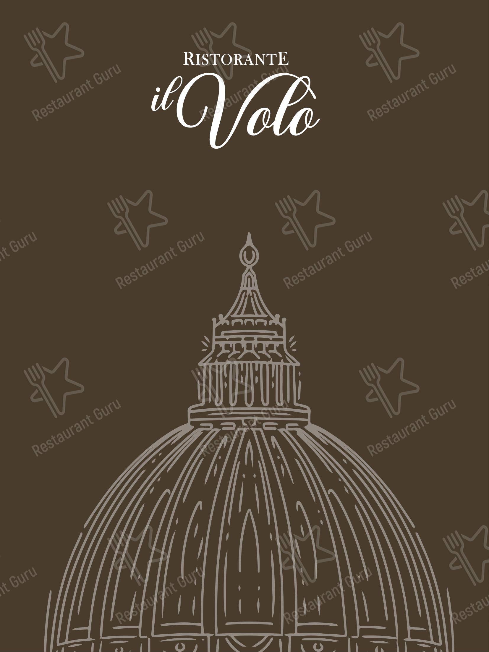 Ristorante IL VOLO Steakhouse in Firenze - Menu bar