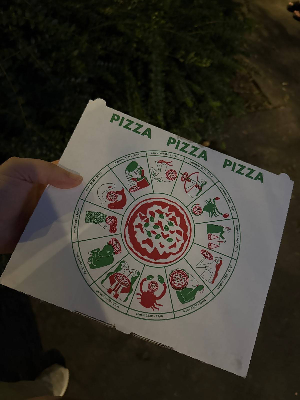 Menu di Ristorante Merissi 