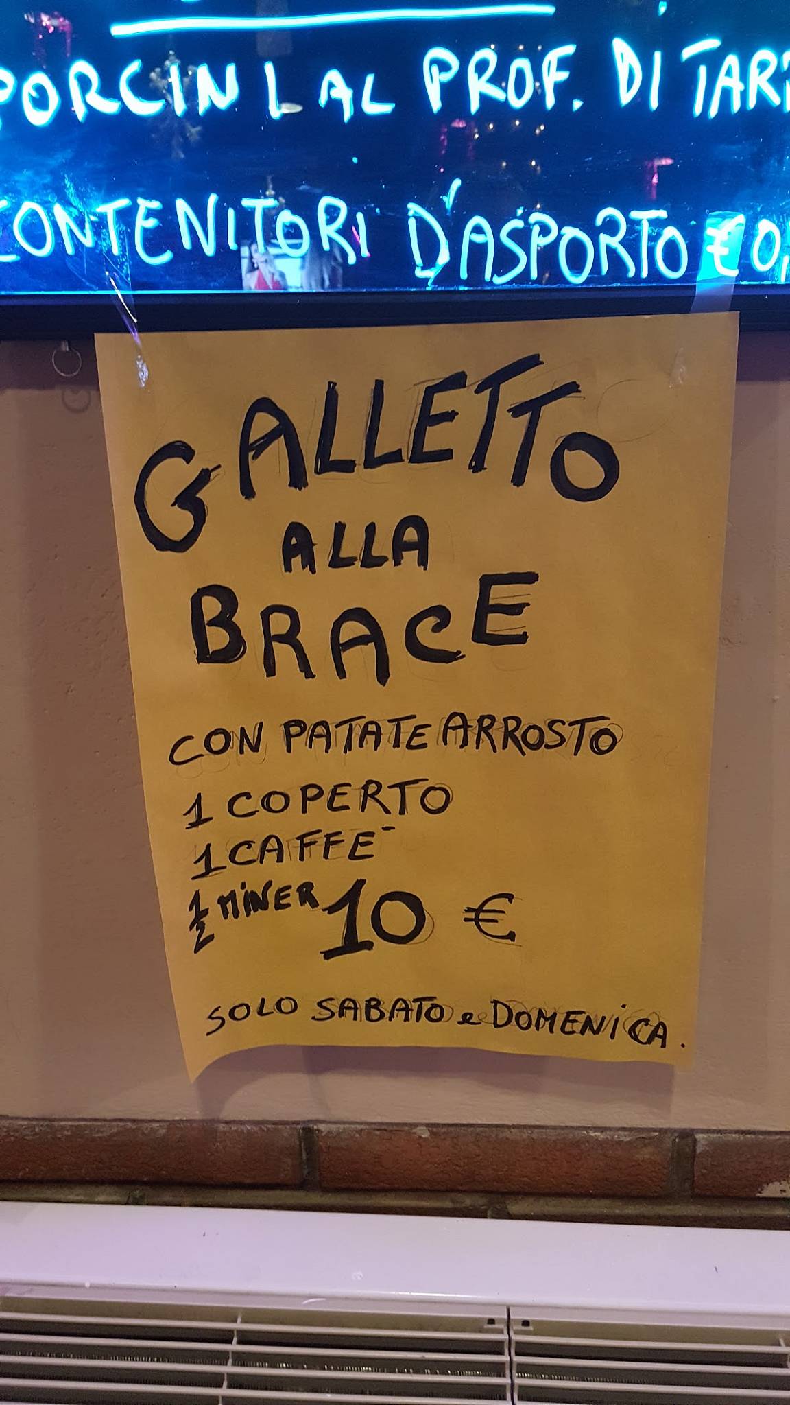 Menu di Ristorante Pizzeria Il Riccio 