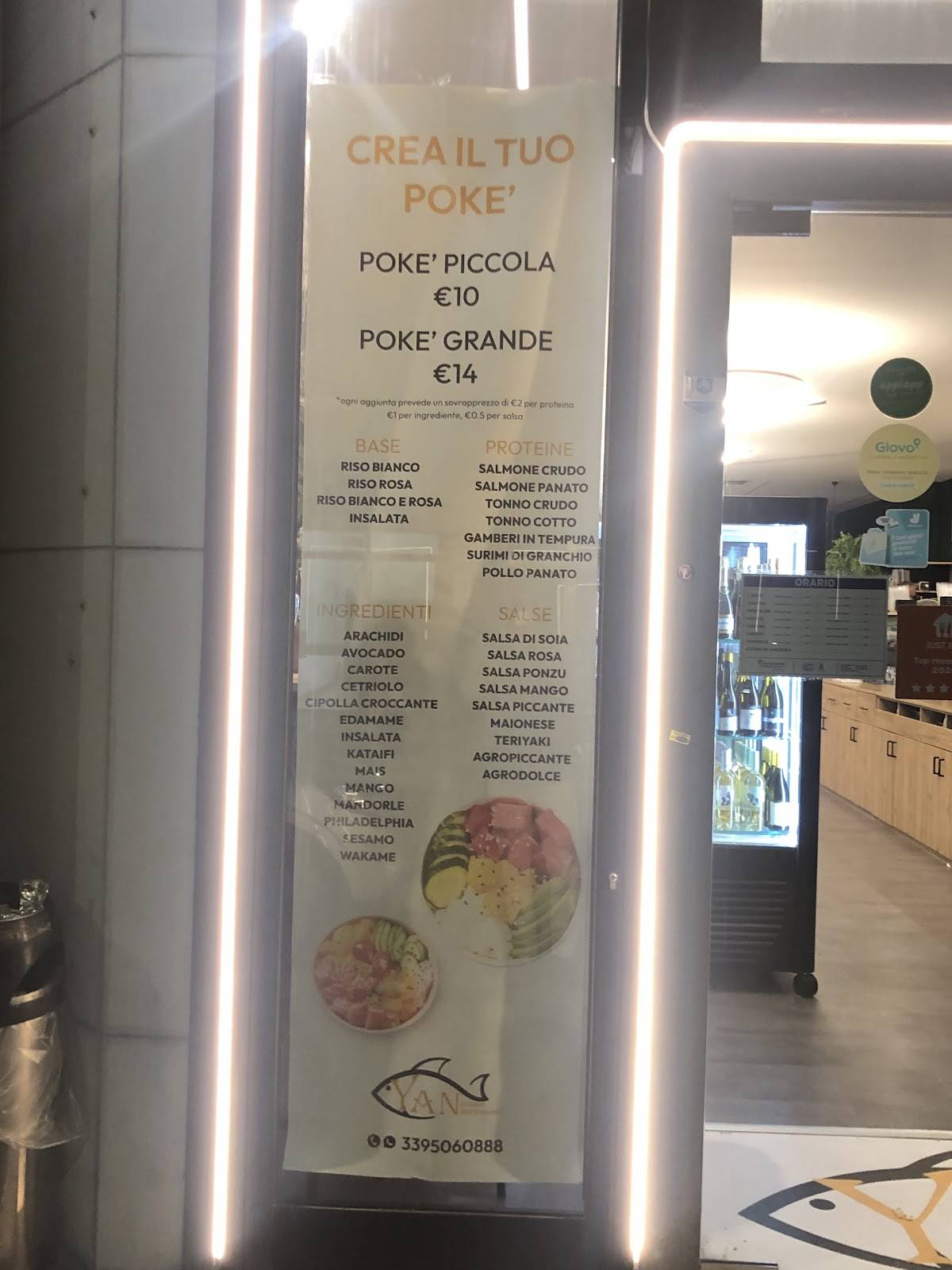 Menu di Ristorante Sushi Yan 