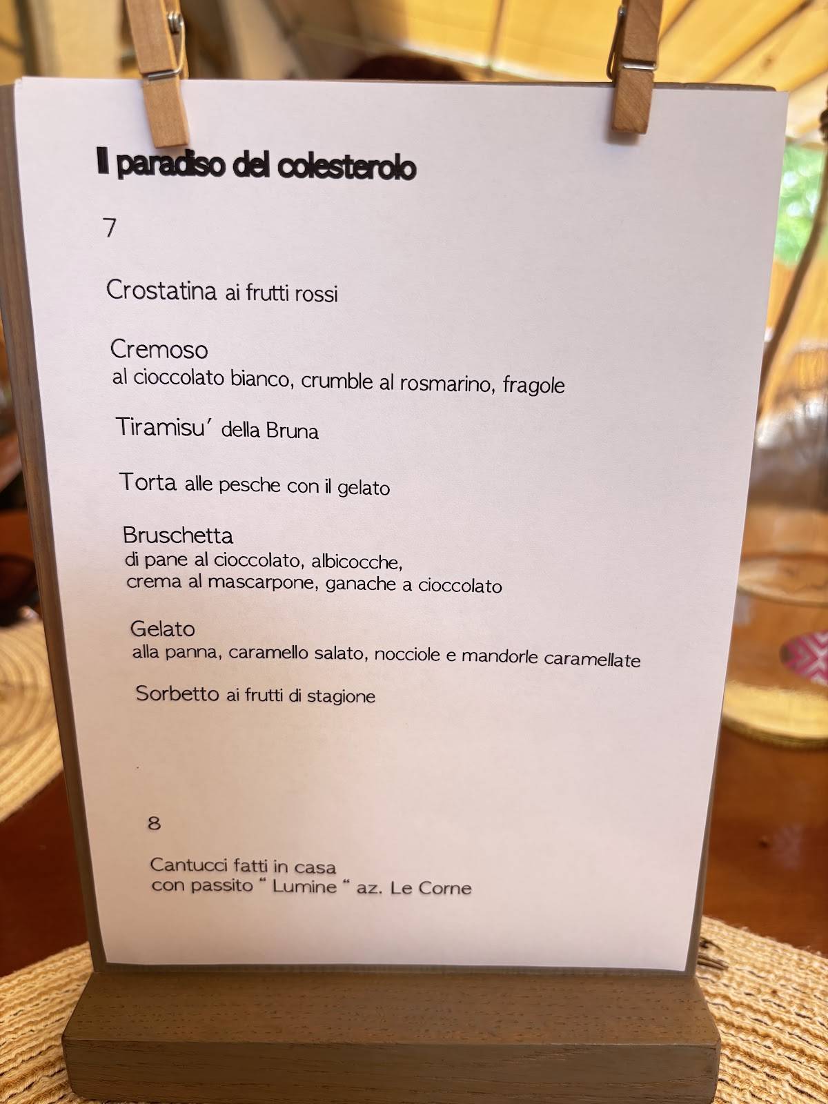 Menu di Ristorante La Staletta 