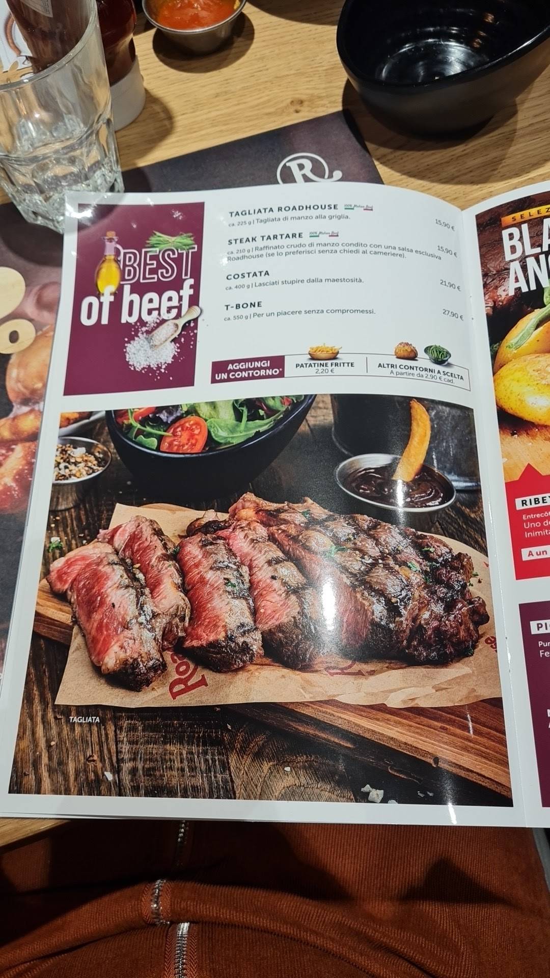 Menu di Roadhouse Restaurant Arezzo 