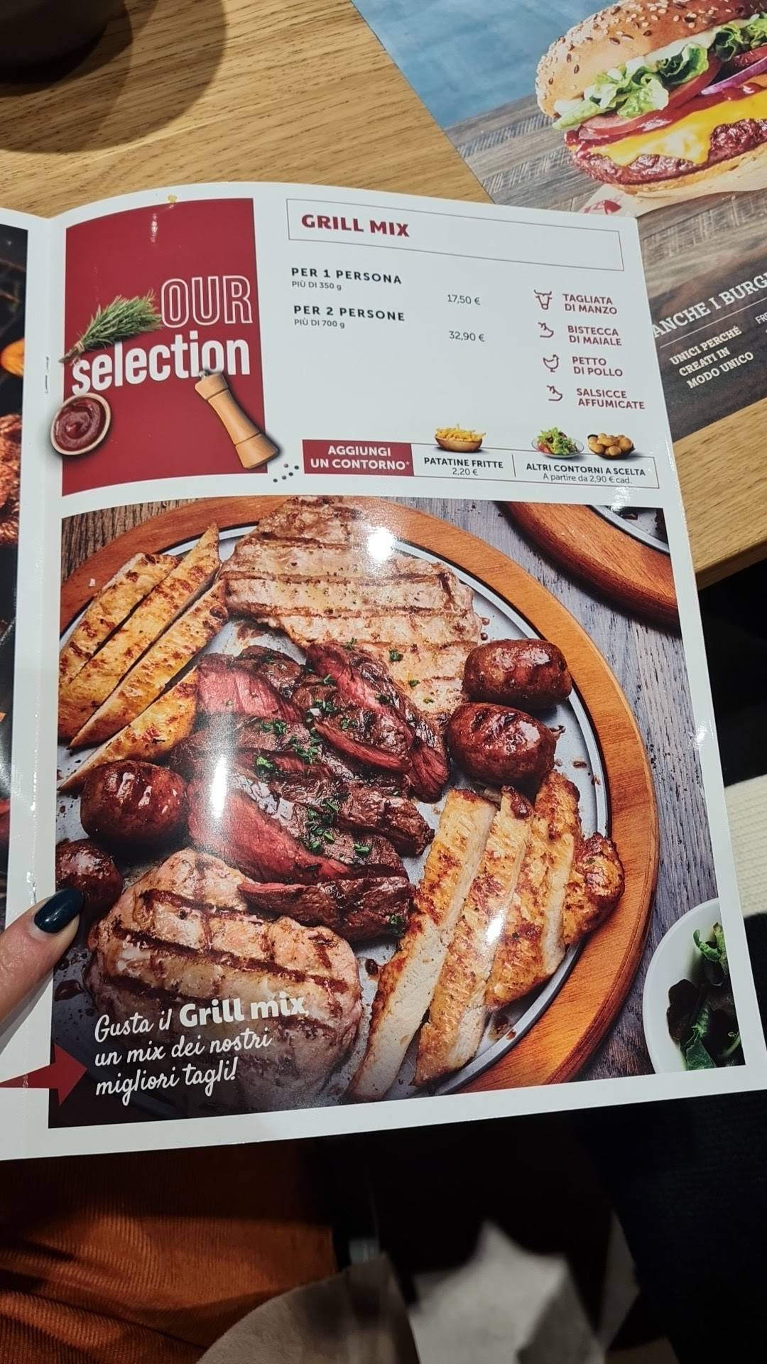 Menu di Roadhouse Restaurant Arezzo 