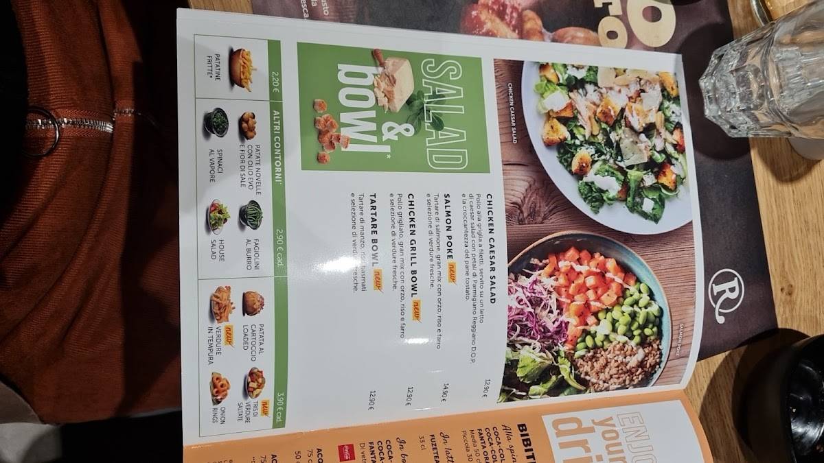 Menu di Roadhouse Restaurant Arezzo 