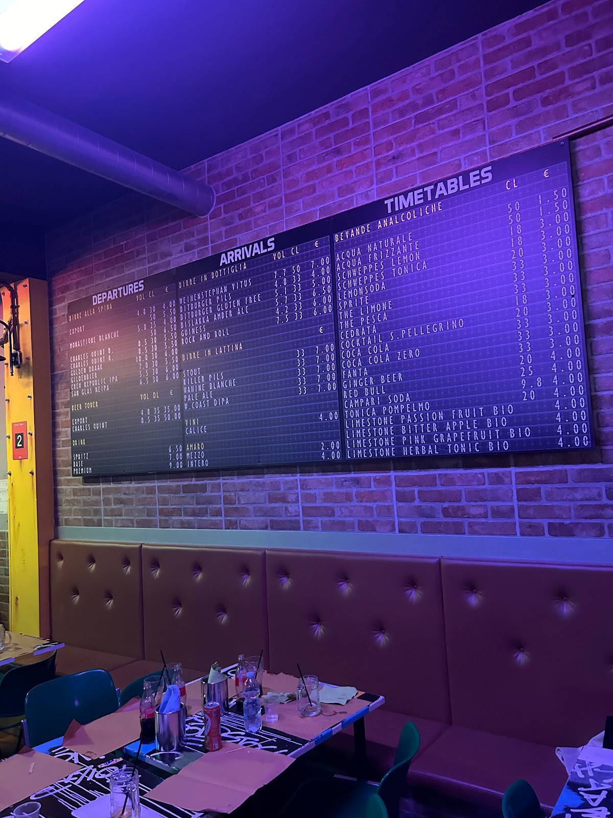 Menu di Rocket King Pub - Corato 