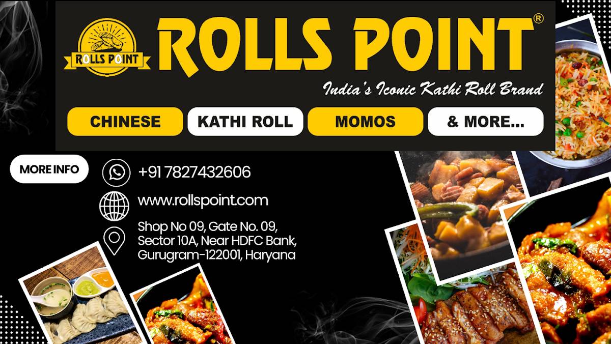 Rolls Point menu
