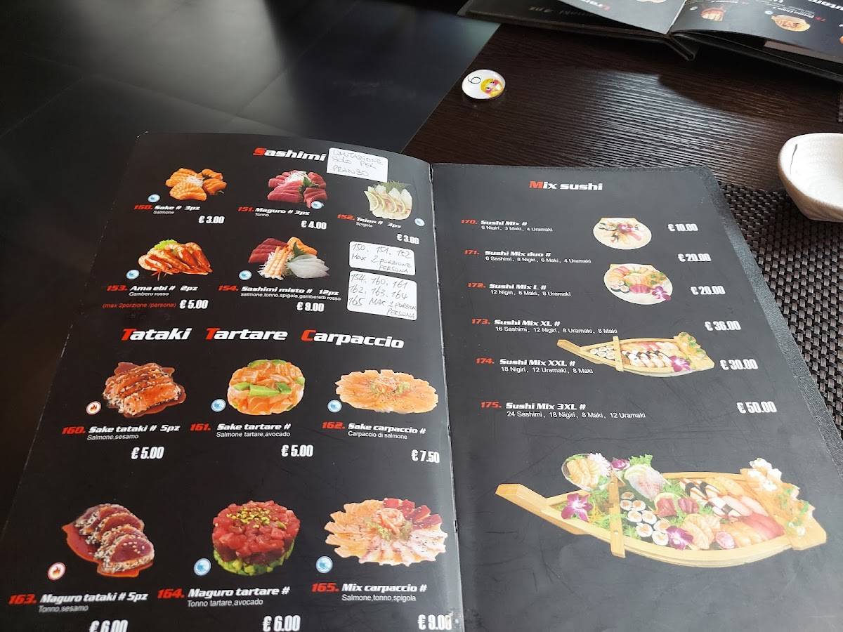 Menu di Han Ristorante giapponese cinese 