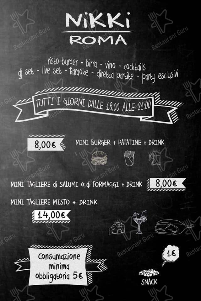 Menu di Nikki 