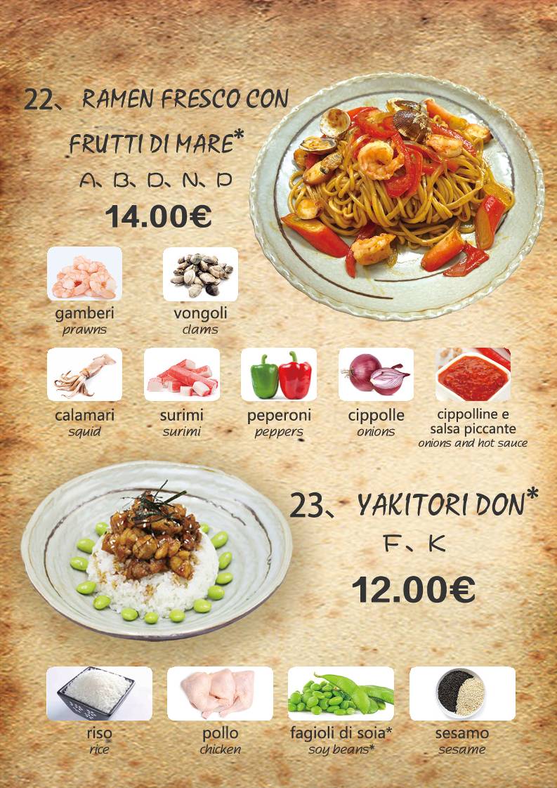 Menu di QQ ramen e BBQ 