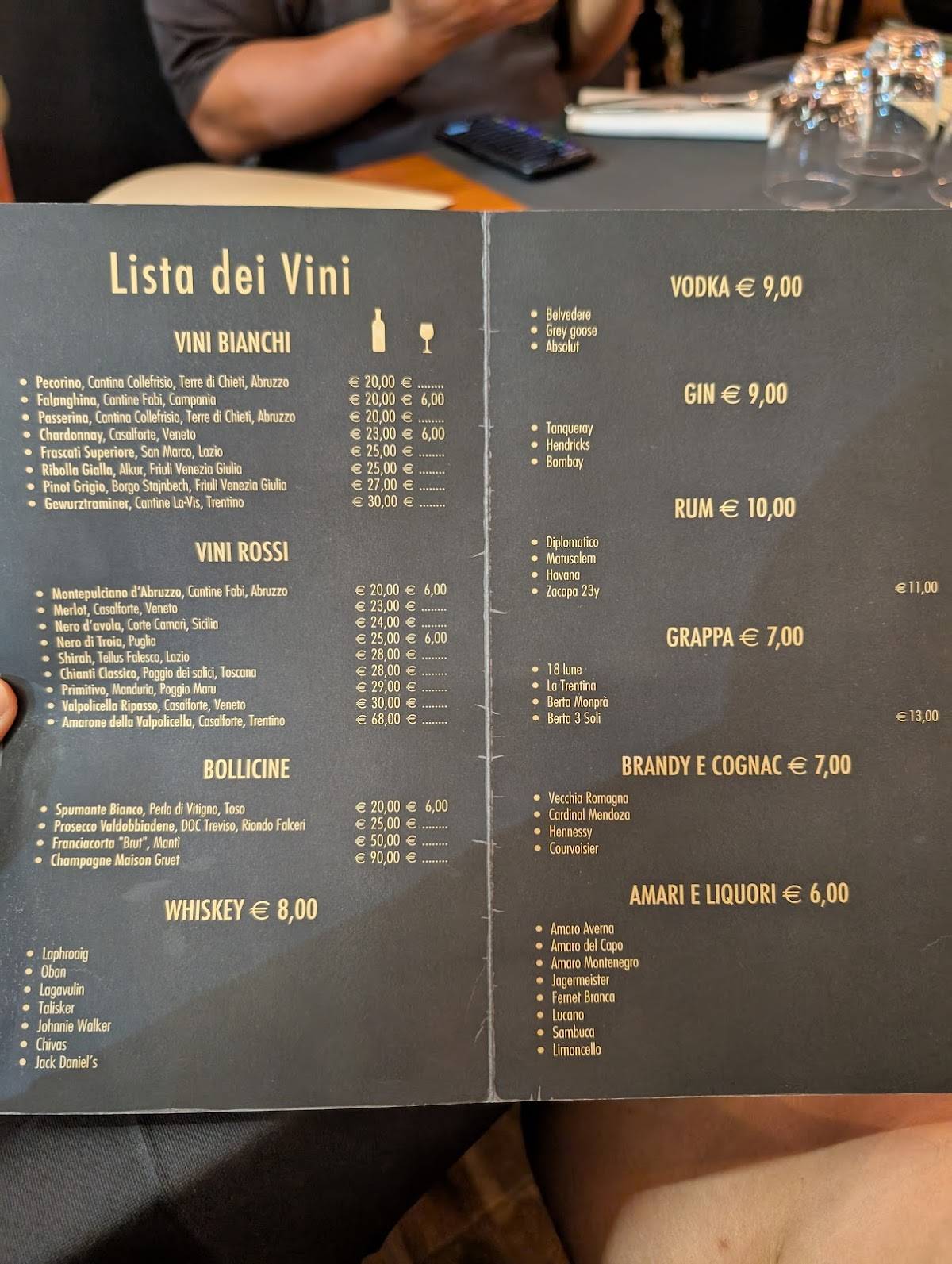 Menu di STRADAROMANA Pizza & Grill 
