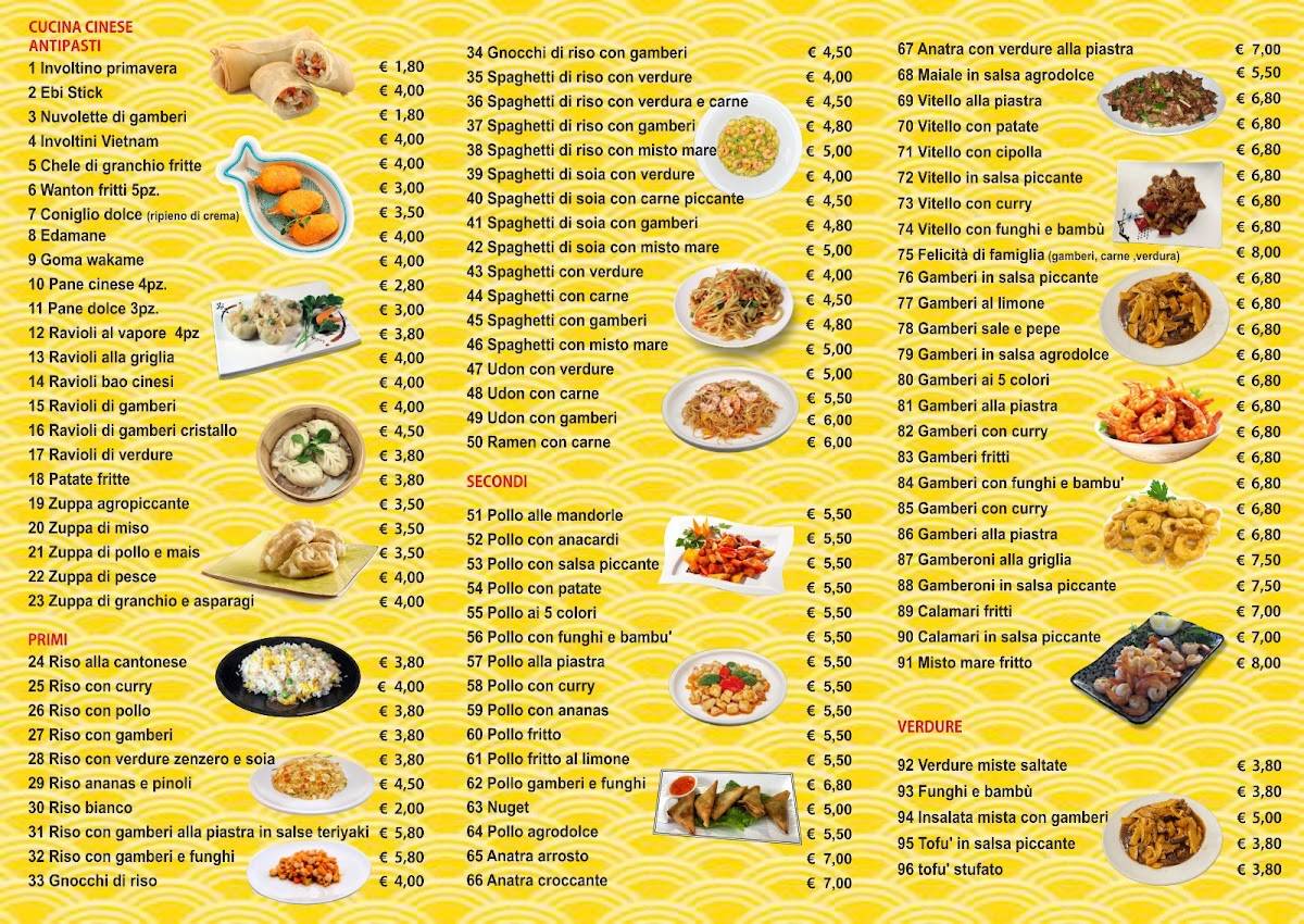 Menu di Rosticceria Cinese Riso 