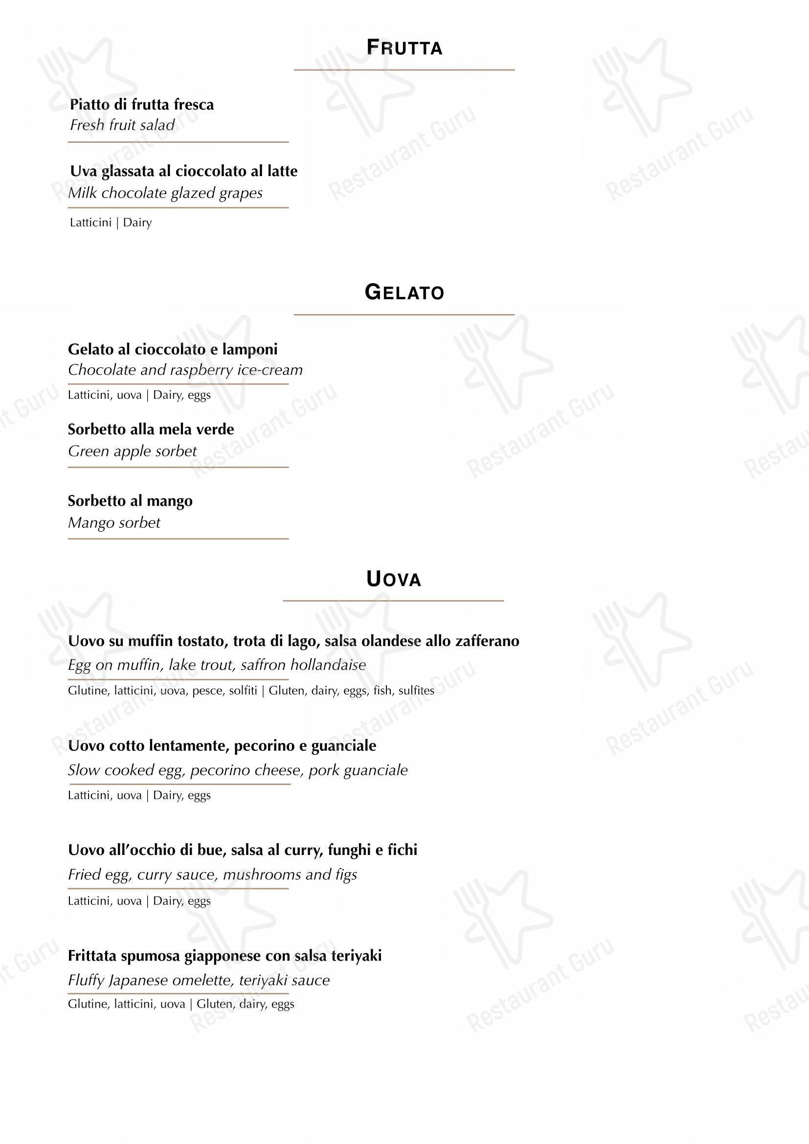 Menu bar per Roteo in Sala Comacina