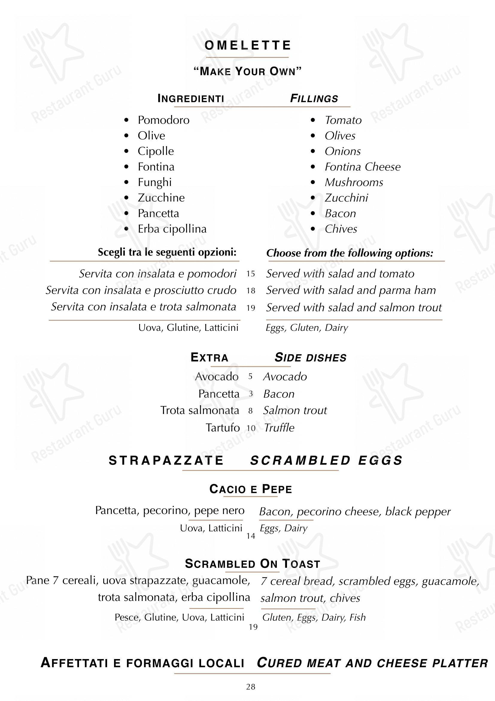 Menu di Roteo - Menu