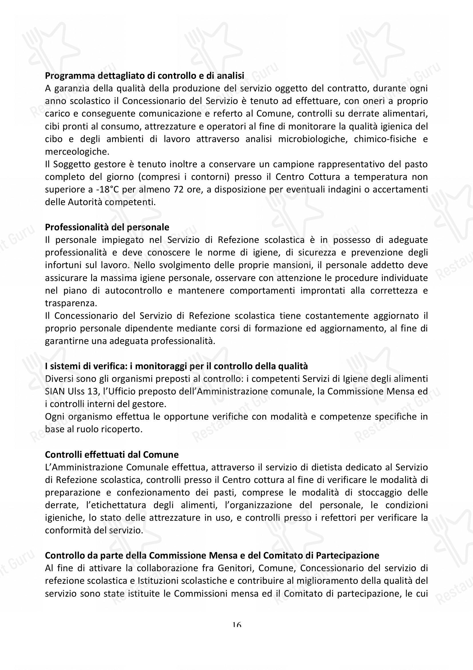 Breakfast Menu per SERIMI ristorante