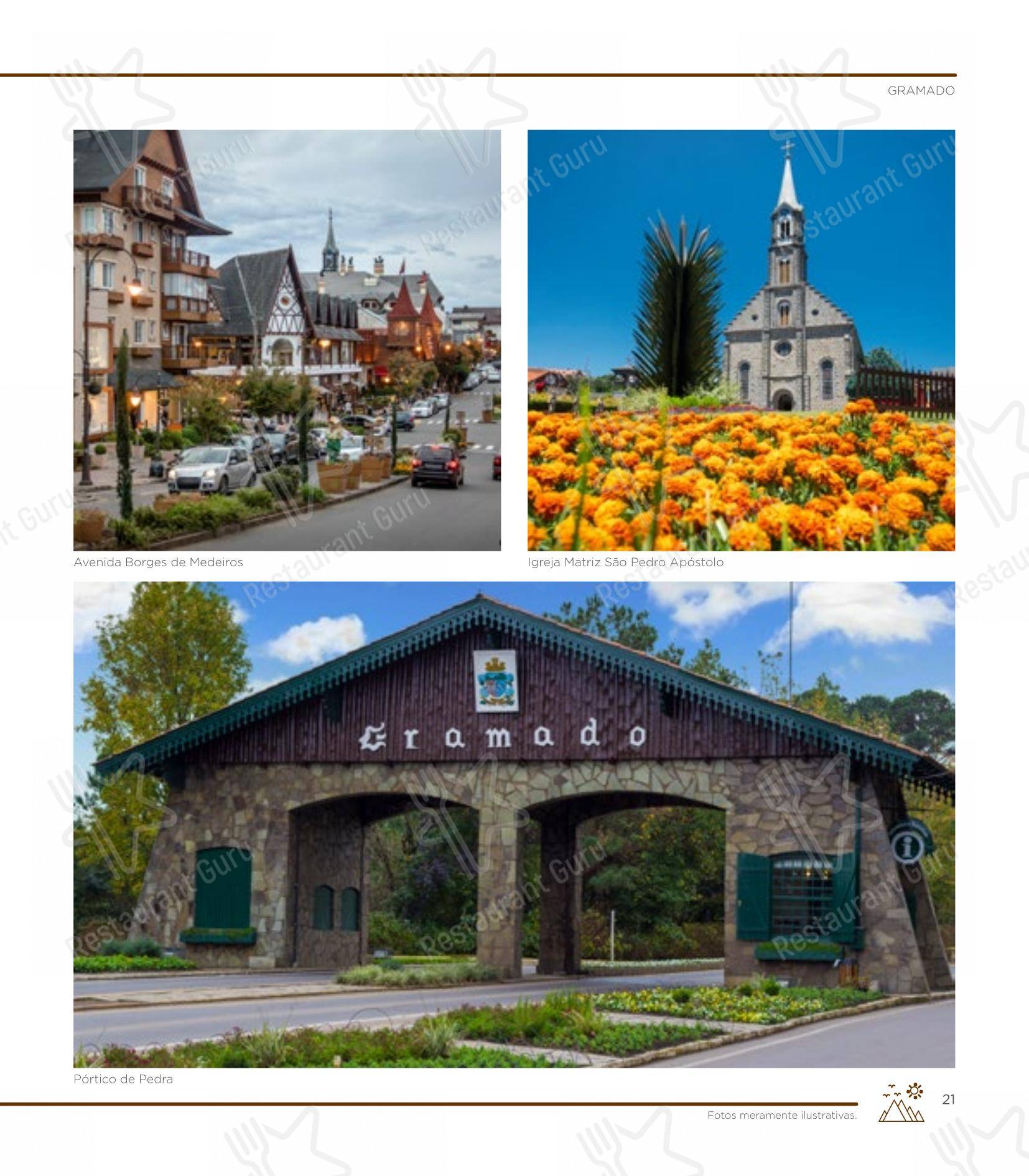 Основное меню para SESC Centro Histórico restaurante