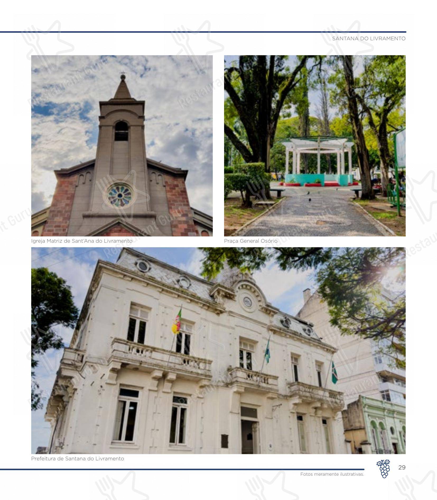 Основное меню para SESC Centro Histórico em Porto Alegre