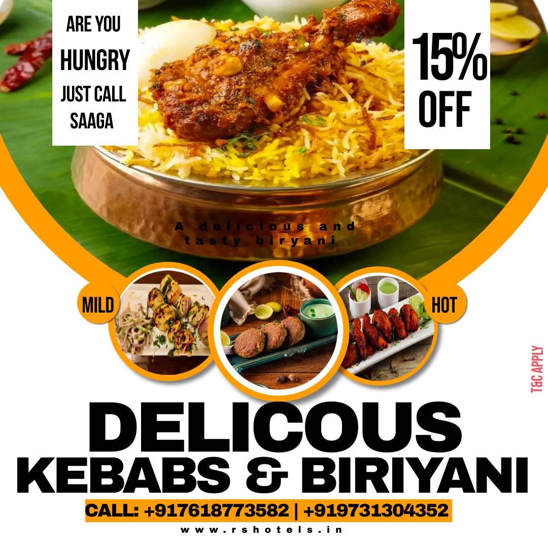 Saaga Restaurant Hebbal menu