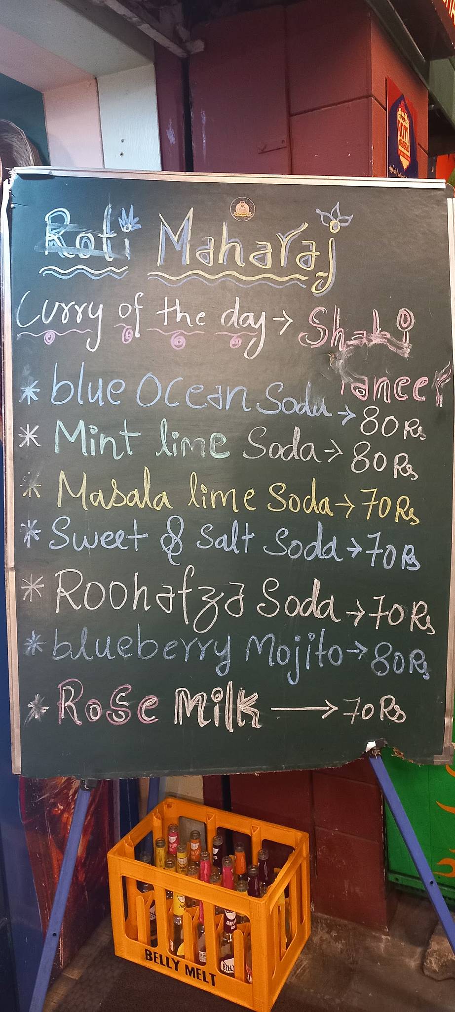 Sai's kitchen menu