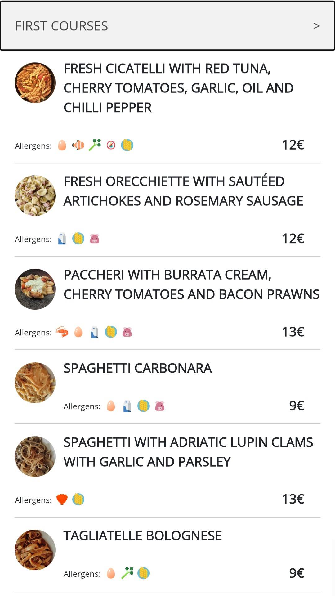 Menu di Samarcanda 